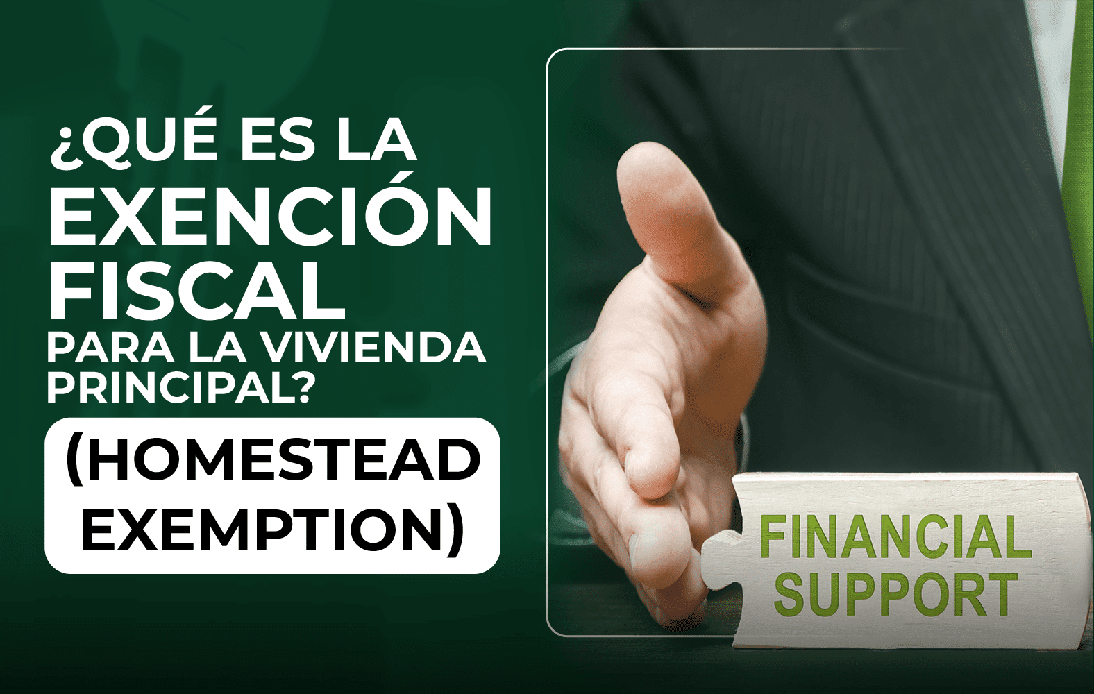¿Sabes qué es una exención fiscal para viviendas?