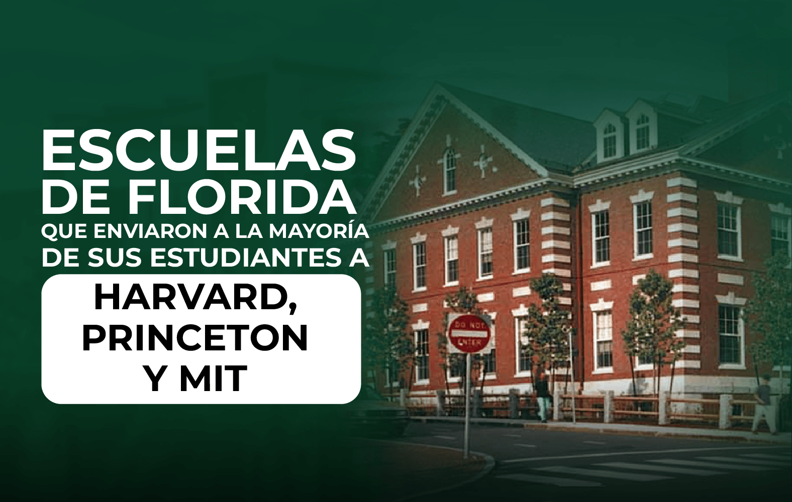 Escuelas de Florida con la mayor cantidad de estudiantes en universidades importantes
