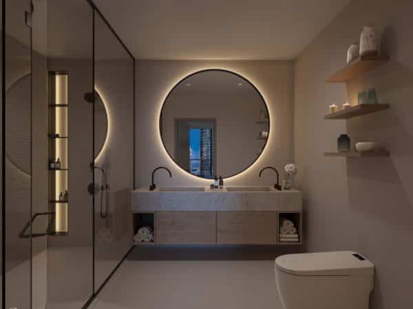 One Twenty Brickell Residences Bath