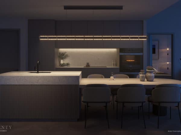 One Twenty Brickell Residences Kitchen