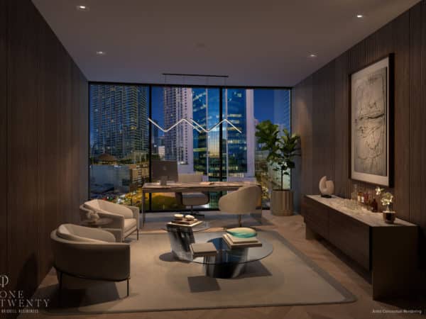One Twenty Brickell Residences Office